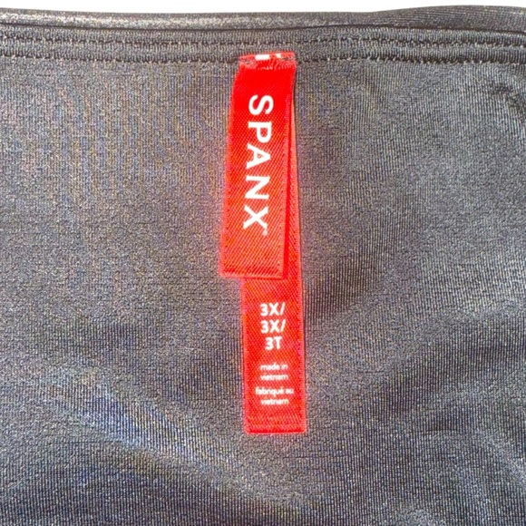 SPANX Faux Leather Leggings - Black 3X - Picture 6 of 13